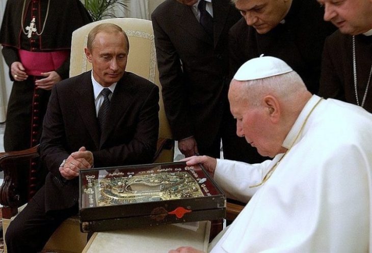 Иоанн Павел II и Путин