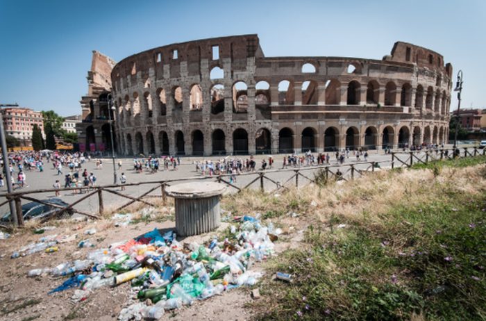 мусор в Риме