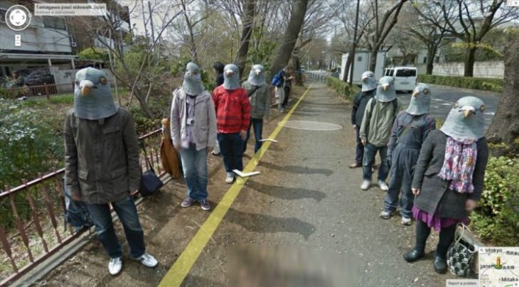 Странные, чудовищные и смешные фото, снятые при помощи Google Street View