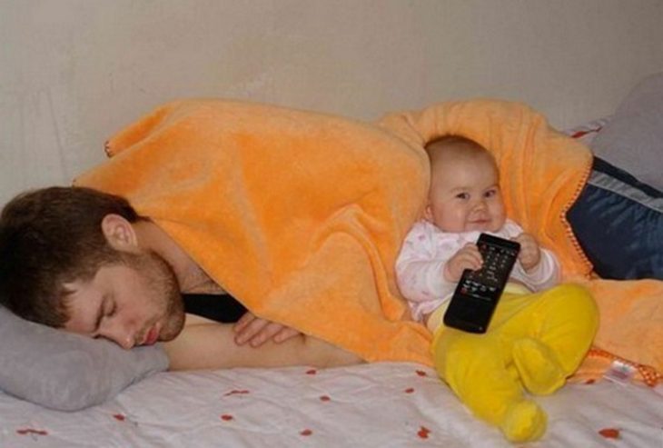 Вся правда о родительской жизни после рождения ребенка, 40 смешных фото