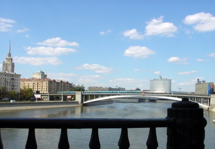Moskva vid ot Borodinskogo mosta