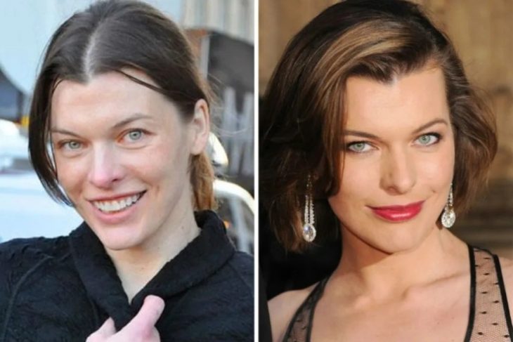 Celebs With vs. Without Makeup: Memorable Photos
