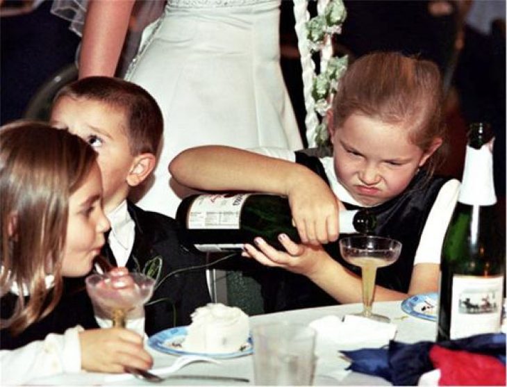 Funny Kids at the Wedding: Best Photos