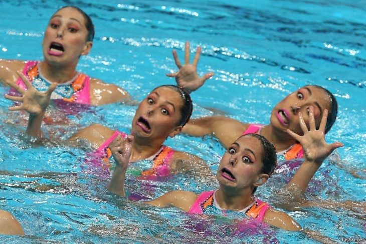 Synchronized Swim Fun: A Collection of Hilarious Photos