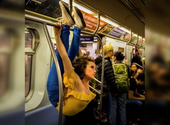 A New Crazy Trend Too Flexible Subway Passengers Page Of PicLine